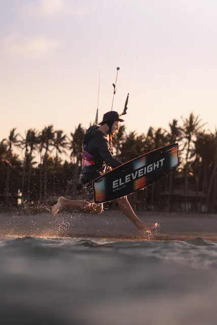 Philippe Ancelin kitesurfing, photo by Olivier Schmitt